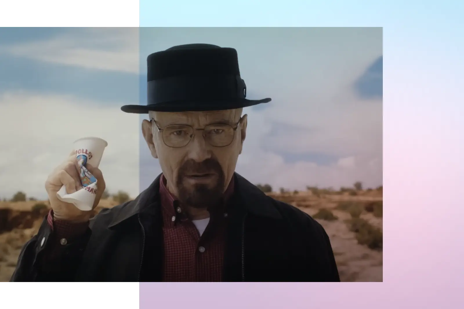 New Mexico's anti-litter campaign with Walter White