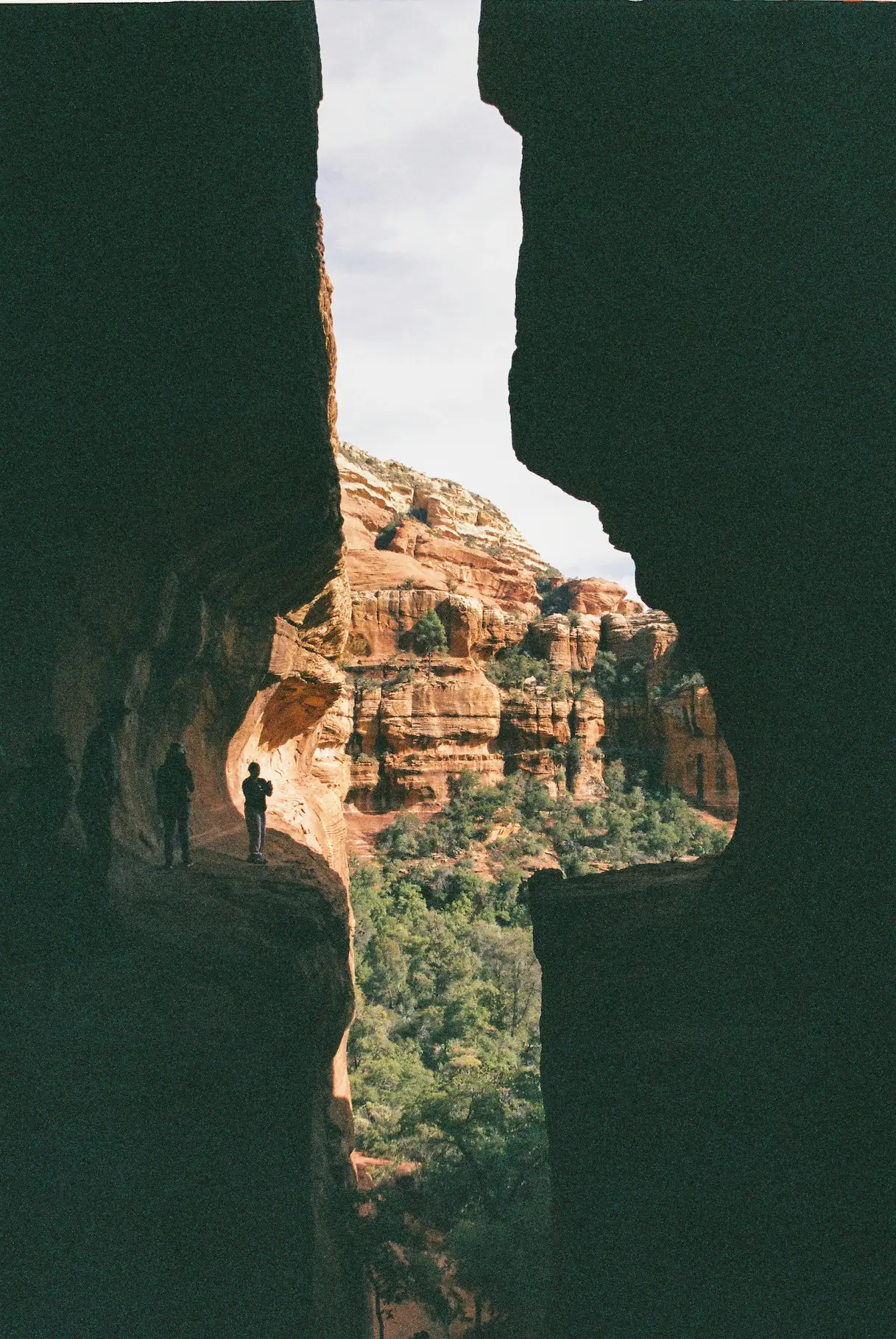 Sedona AZ hiking lookout